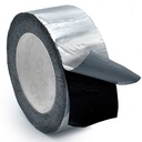 CINTA BUTILO PET/ALU 0,6 mm ESPESOR [COLOR ALUMINIO] - Desbobinado por arriba