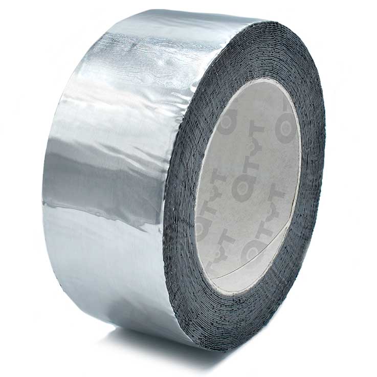 CINTA BUTILO PET/ALU 0,6 mm ESPESOR [COLOR ALUMINIO] - Perfil