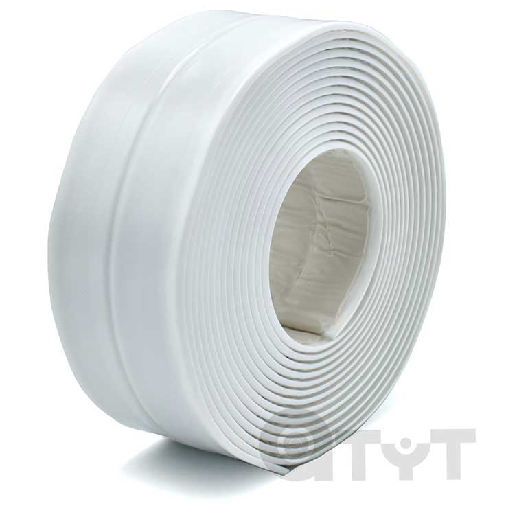 BUTILO BLANCO 'BATH TRIM' (1mm ESPESOR) - Perfil