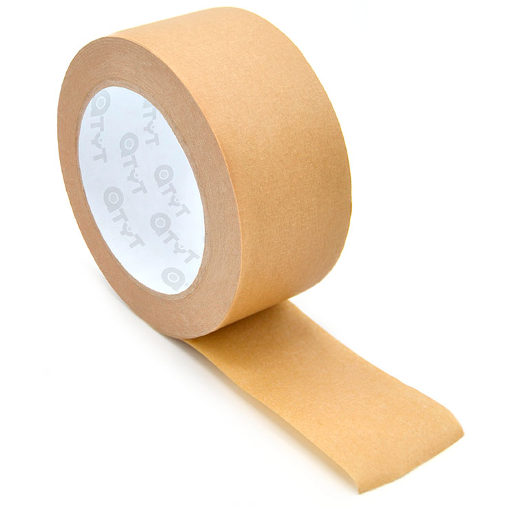 CINTA PAPEL KRAFT (60ºC) ECOLÓGICO (29) - Desbobinado por abajo