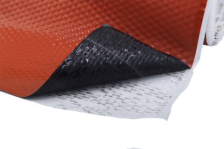 CINTA BUTILO ALUMINIO 3D CONFORMABLE (1,1 mm) [RAL 8004] (138) - DETALLE