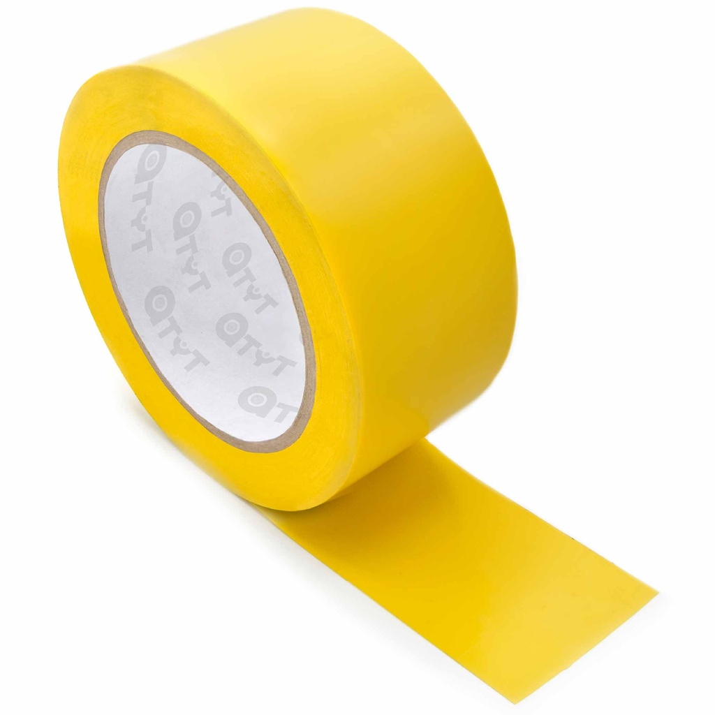 CINTA PVC MARCAJE SUELOS (160 µm) - Desbobinado por abajo