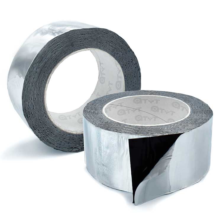 Cinta de butilo Aluminio/PET - Color aluminio de 0,6 mm